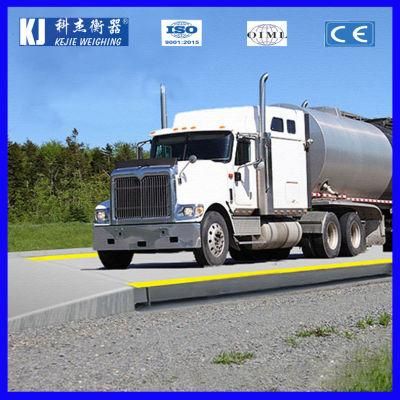 60t Unmaned Automatic Electronic Truck Weighbridge with Size3X18m Long