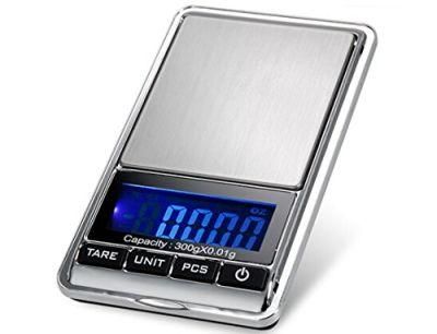 2017 LCD Digital Precision 500g / 0.01g Portable Pocket Scale