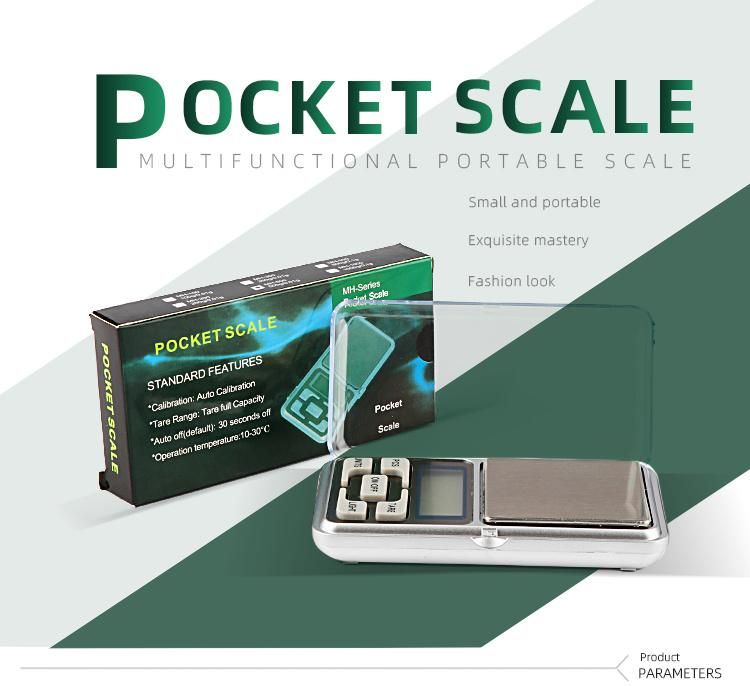 High Accuracy Portable Gold Diamond Gram Digital Pocket Jewelry Scale
