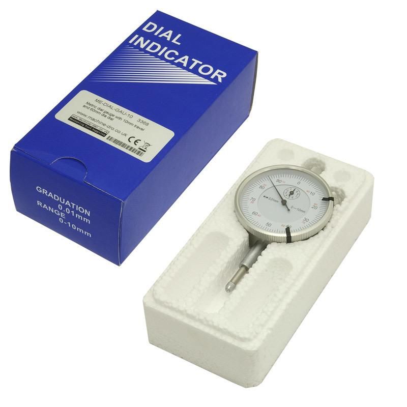 0-10mm Range Metric Dial Indicator Gauge