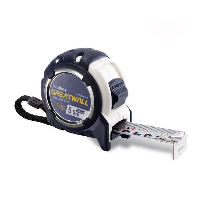 Hot Selling Rubber Jacketed Compact Case Tape Measure