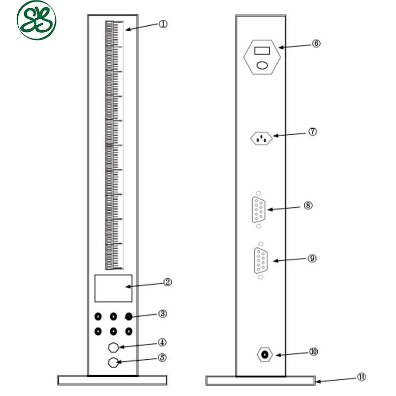 Air Micrometer Measure The Dimensions Work Using Air Flow