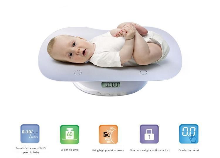 Digital Electronic Solid Color Weighing Hot Selling Electronic Mechanical Infant Baby Scale Electrical Weighting Scale