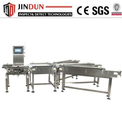 Industrial Full-Automatic Weight Checker Sorting Machine Conveyor Checkweigher