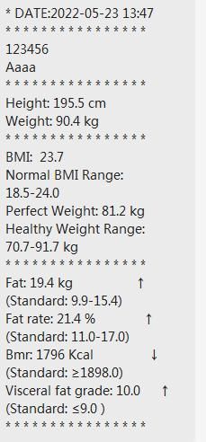 Weighing 500kg Height BMI Machine Inbody Scales Hospital Use