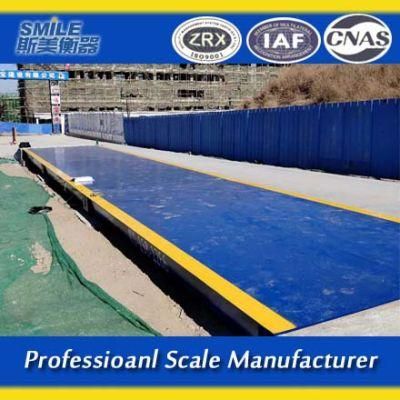 Digital Scs-150t Weighbridge Scales with a Steel Platform on Surface Foundation