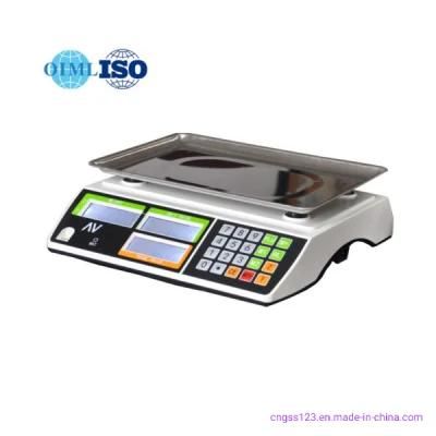 OIML Approval Commercial Scale Electronic Price Computing Scale (LH-6/15kg)