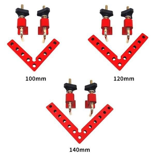 90 Degree Positioning Angle Ruler Right Angle Clamp Aluminum Alloy L-Shaped Angle Clamp Woodworking Carpenter Clamping Tool I500017189A3