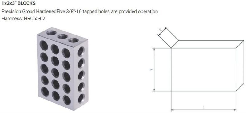 High Precision Zt-01-02 Parallel Blocks for Milling Machine