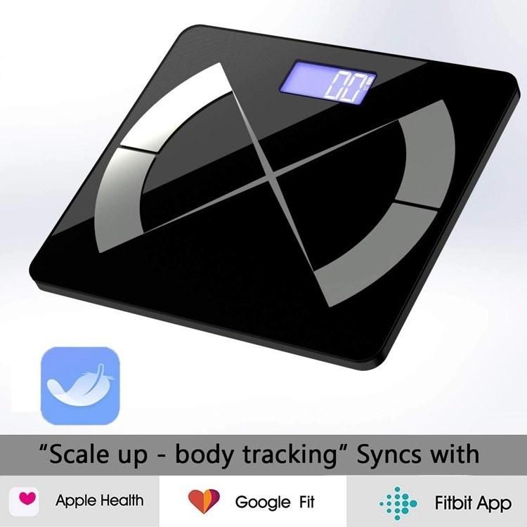 Most Popular Weighing Fat Body Monitor Machine Smart Bluetooth Scale with Ios and Android APP