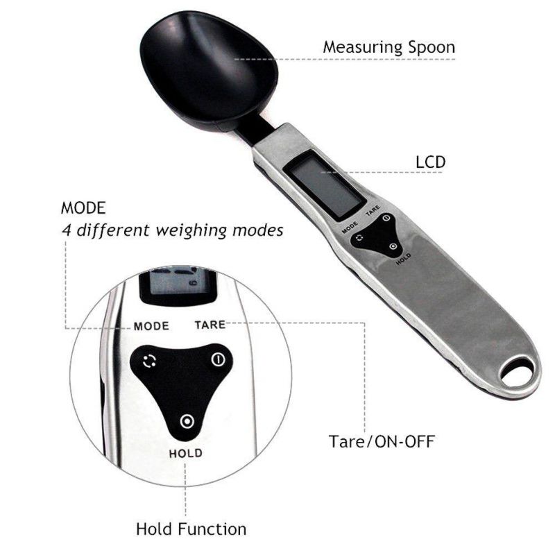 Multifunction High Precision Kitchen Baking Digital Kitchen Scale Spoon