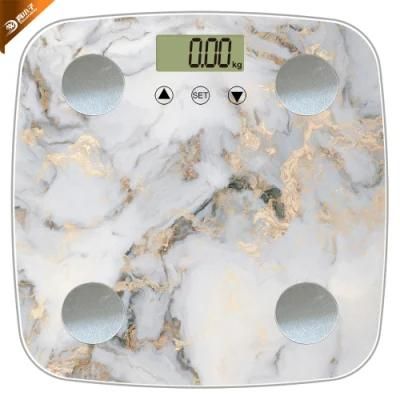 Smart Android Ios Bathroom Scale LED Portable Weight Body Fat Balance Digital Electronic BMI Weighing Scale