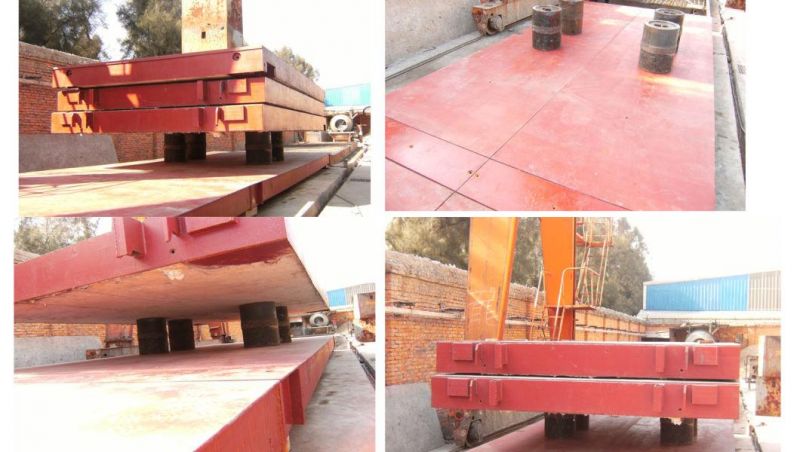 Weighbridge Truck Scale for Truck Transporting Vehicles with 3m Width 18m Length 50t, 60t, 80t, 100t Capacity