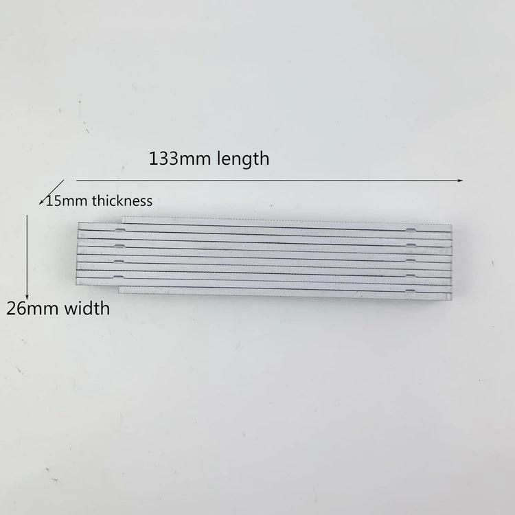 2 Meters 10 Folds Birch Folding Meter Ruler
