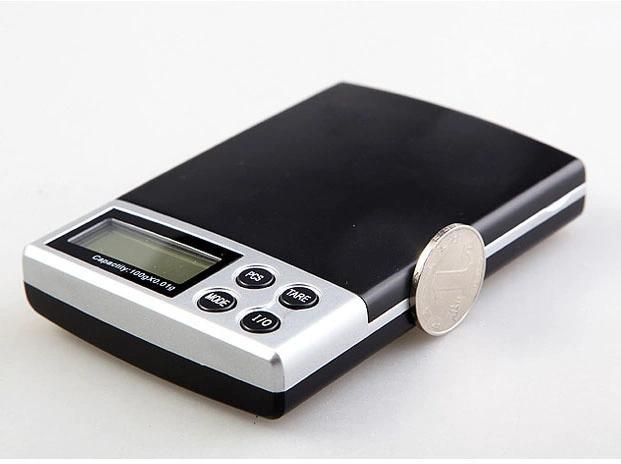 Mini 100g 500g 1kg/0.1g 0.01g Precision LCD Display High Quality Electronic Jewelry Balance Gold Diamond Weight Pocket Scale