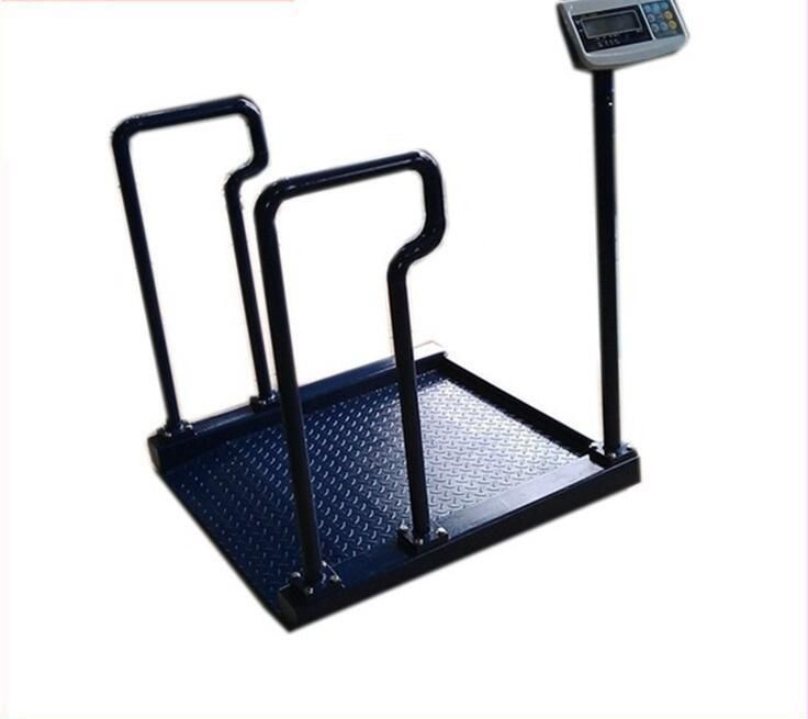 300kgs Medical Scales Platform Scales Wheelchair Electronic Dialysis Patients Wheelchair