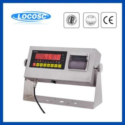LED LCD Display Industrial Weighing Indicator with Printer