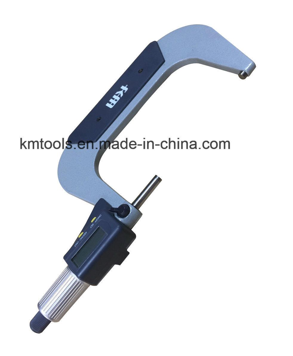 100-125mm Carbide Measuring Face Digital Outside Micrometer with 0.001mm Resolution