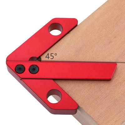 Woodworking Center Scriber Aluminum Alloy Center Finder 45/90 Degree Round Wood Square Wood Photo Frame Scriber Woodworking Tool