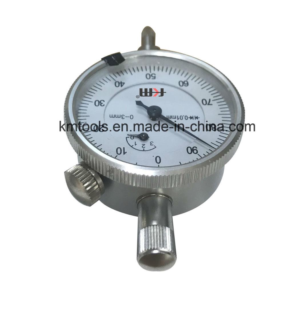 0-3mm Small Dial Indicator with 0.01mm Graduation Measuring Tool