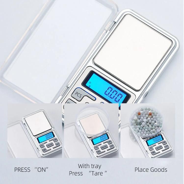 Mini LCD Digital Pocket Jewelry Gold Diamond Scale Gram