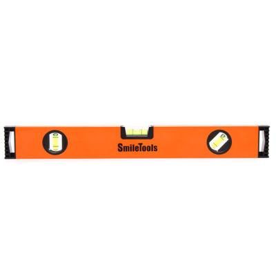 Wholesale Heavy Duty Aluminum Spirit Level Orange Custom Logo Accuracy 0.5mm Spirit Bubble Level