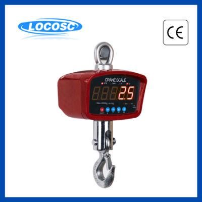Ce Approved High Quality Stainless Steel Hook Portable China Hanging Scale 500kg 1000kg 2000kg