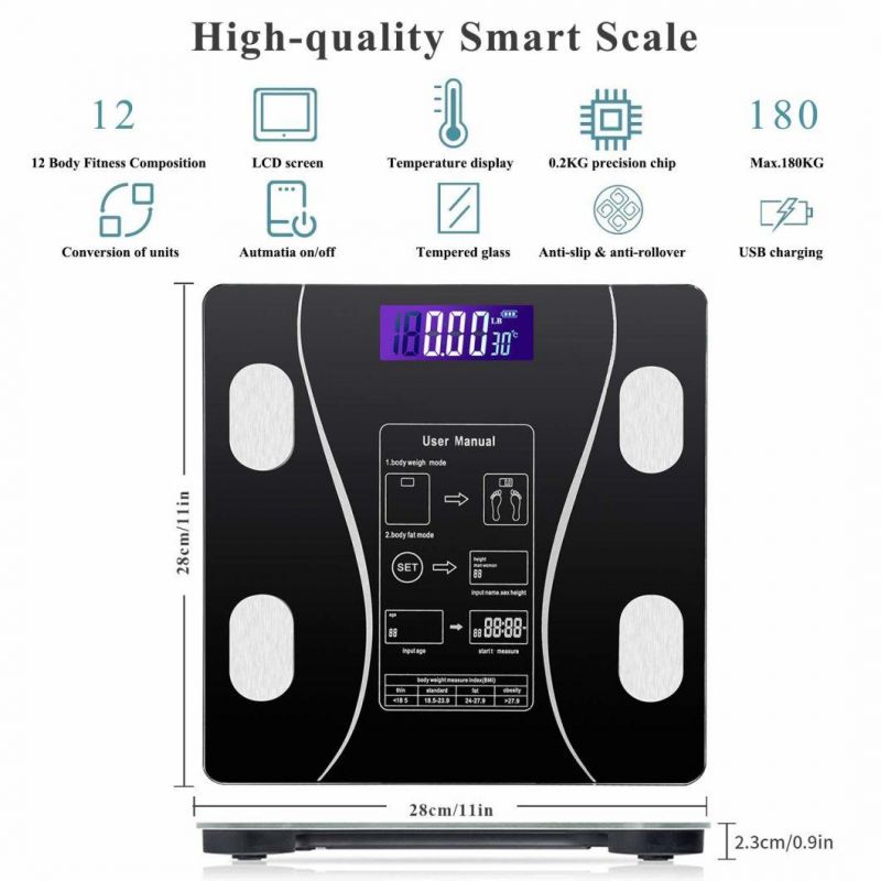Bl-2602 Digital Scale Body Fat Scale ODM OEM
