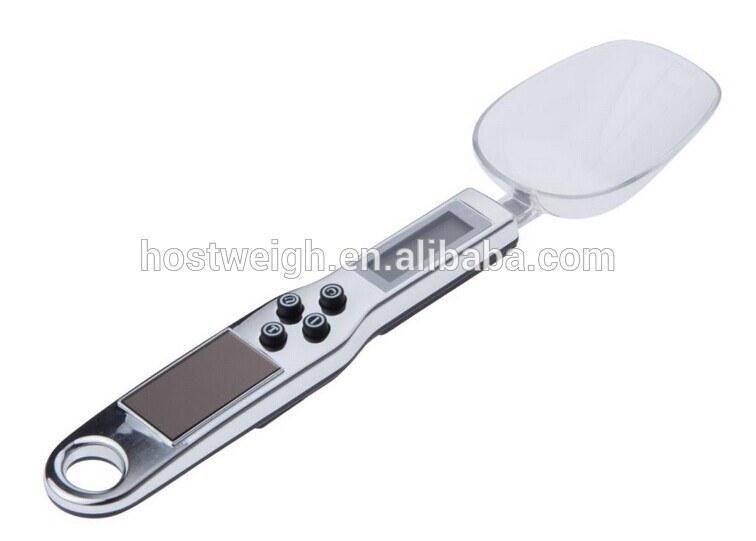 Solar Powered Spoon Scale 500g 0.1g High Quality Digital Measuring Kitchen Digital Spoon Scale