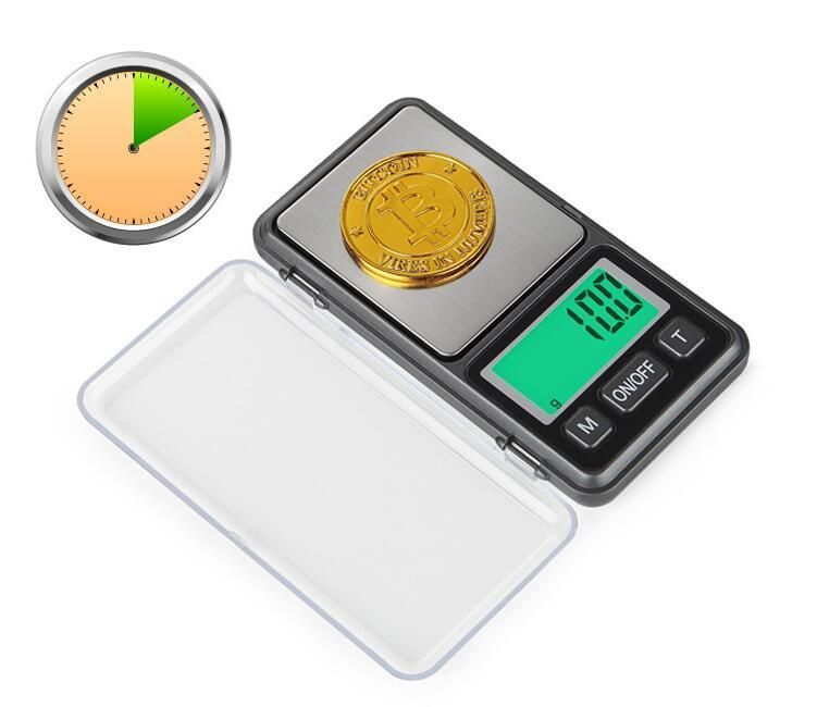 Professional Superior Electronic Jewelry Diamond Gold Mini Digital Pocket Small Scale Digital Weighing Scale Jewelry Scale 500g/ 0.01g (BRS-PS01)
