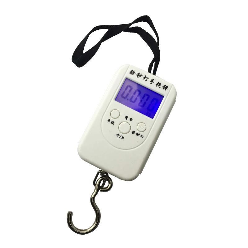 Digital Luggage Scales 50kg Portable Digital Scales UV Laser Light for Checking Cash