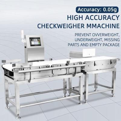 Automatic Checkweigher Conveyor Belt Check Weigher Machine