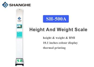 Human Weight Machine with Height Meter