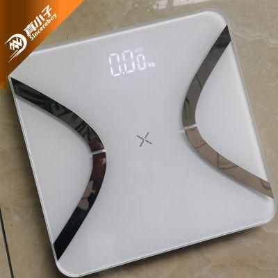Precision LCD Digital Body Bathroom Human Fat Weight Scale with Auto Turn on off