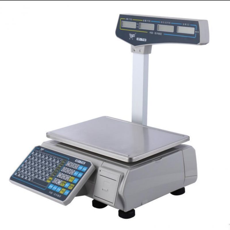 Digital Weighing Scale with Printer for Barcode