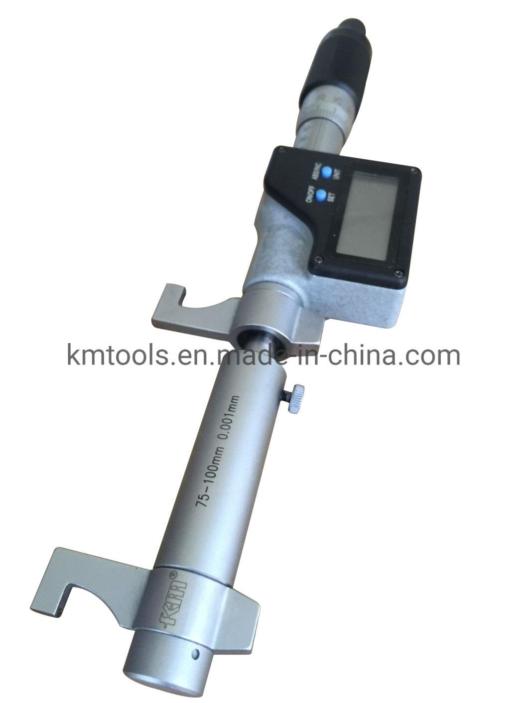 75-100mm Digital Inside Micrometer Professional Supplier