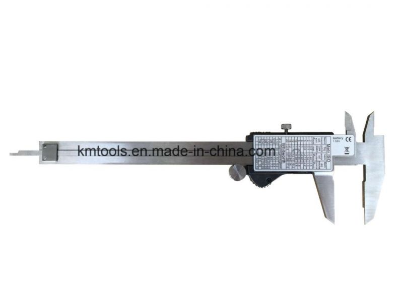 Digital Caliper Measuring Tool 150mm/6" with LCD Screen Inch/Millimeter Conversion