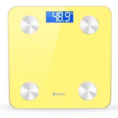 Hot Sell BMI APP Weighing Bathroom Scales Bluetooth Digital