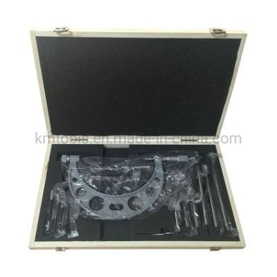 0-150mm Outside Micrometer with Interchangeable Anvils