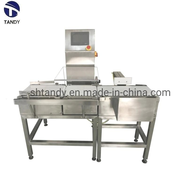 Industry Flavor Powder Online Checkweigher with Metal Detector