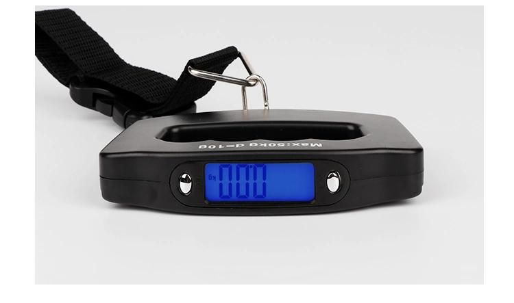 Steel Hook LCD Display 50kg Hanging Weighing Scale