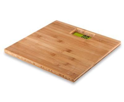 New Design Digital Bathroom Scale with Bamboo Platform