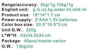Kitchen Scale 3kg