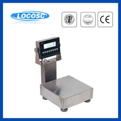 Lp7610W IP68 Stainless Steel Waterproof Washdown Electronic Weighing Scale 150kg