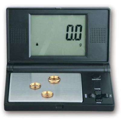 Portable Pocket Scale with LCD Display for Jewelry Drug Weighing