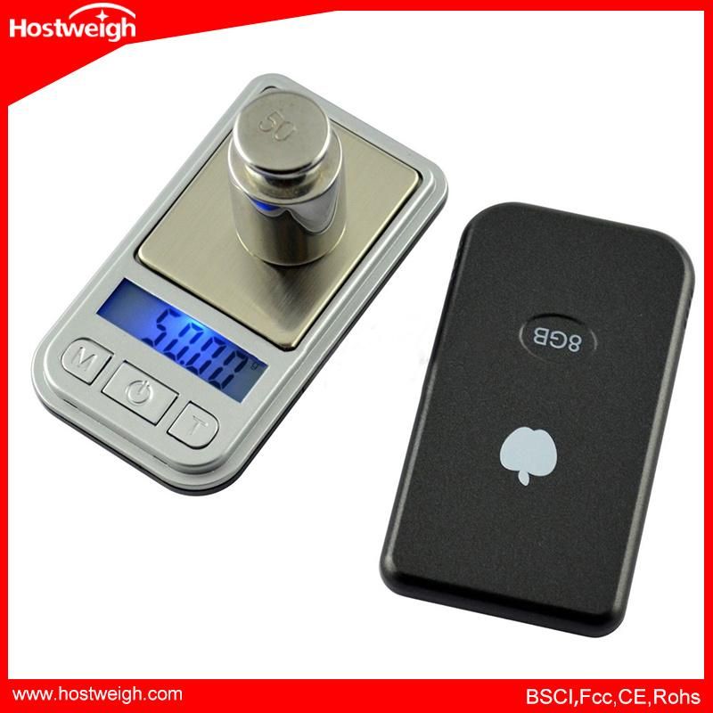 200g X 0.01g Digital Jewelry Pocket Weighing Scale