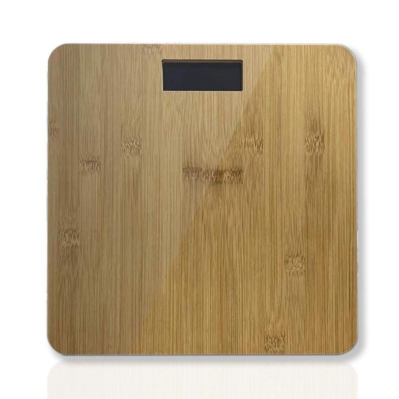 Bl-1608 Household Bamboo Wood Platform Body Weighing Scale Digital