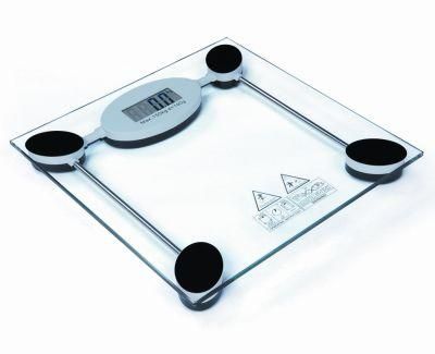 Popular Household 180kg Tempered Glass Electronic Digital Body Weight Bathroom Scale