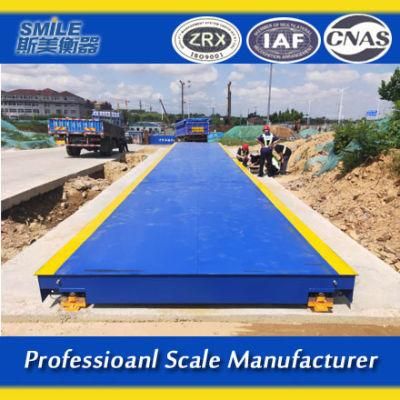High Quality 3*16m 80 Ton Weighbridge Truck Scale Price for Sale