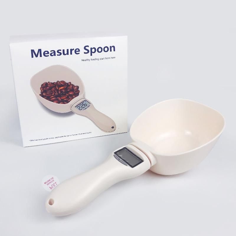 Pet Food Scoop Precise Digital Measuring Kitchen Digital Spoon Scale